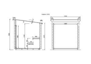 Halden XXS Badstuhytte