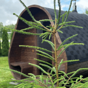 Herkus - DRop badstutønne, unik patentregistret design, kun hos Norskbadstue