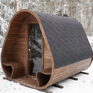 Herkus - DRop badstutønne, unik patentregistret design, kun hos Norskbadstue