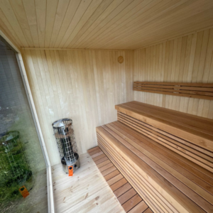 Nova kube til 4-6 personer, utendørs badstue