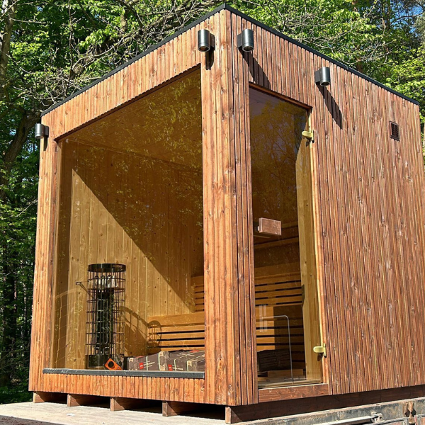 7 NOVA KUBE Nova kube til 4-6 personer, utendørs badstue - Norskbadstue