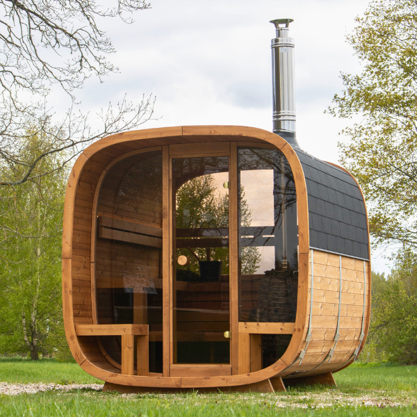 Leil®DICE utendørs badstue, premium kvalitet - NorskBadstue