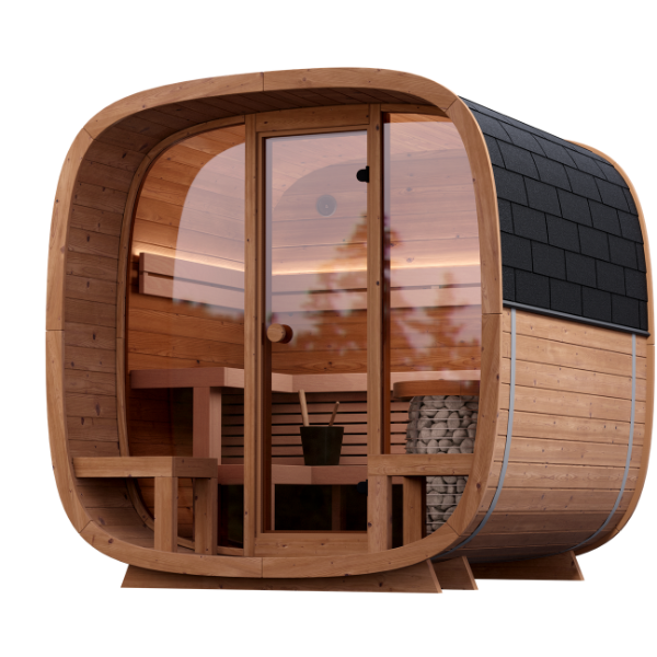 Leil®DICE utendørs badstue, premium kvalitet - NorskBadstue