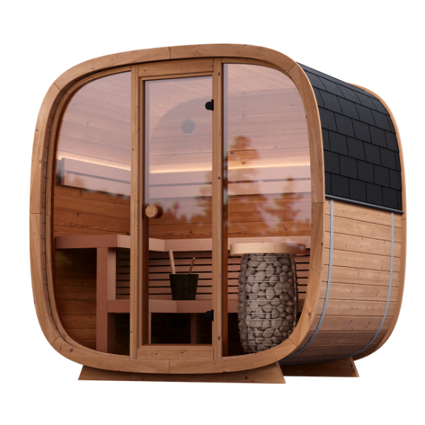 Leil®DICE utendørs badstue, premium kvalitet - NorskBadstue