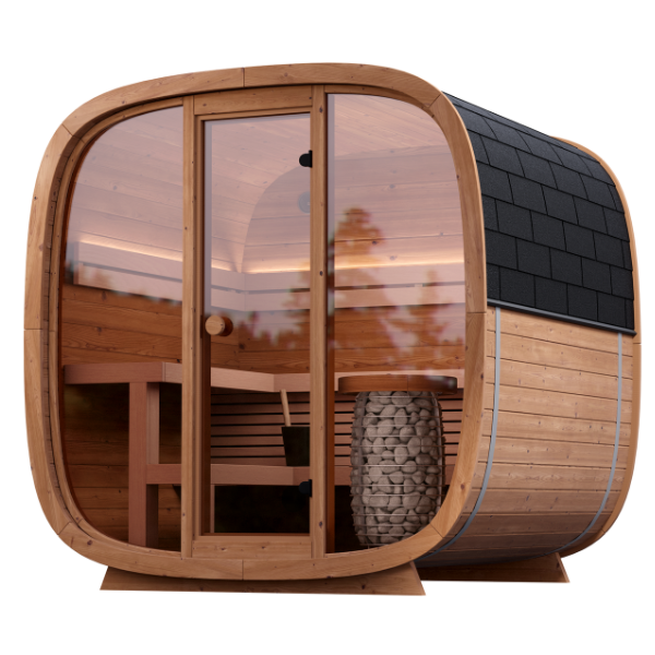 Leil®DICE utendørs badstue, premium kvalitet - NorskBadstue