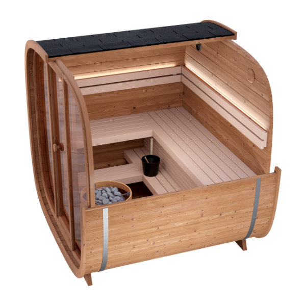 Leil®DICE utendørs badstue, premium kvalitet - NorskBadstue