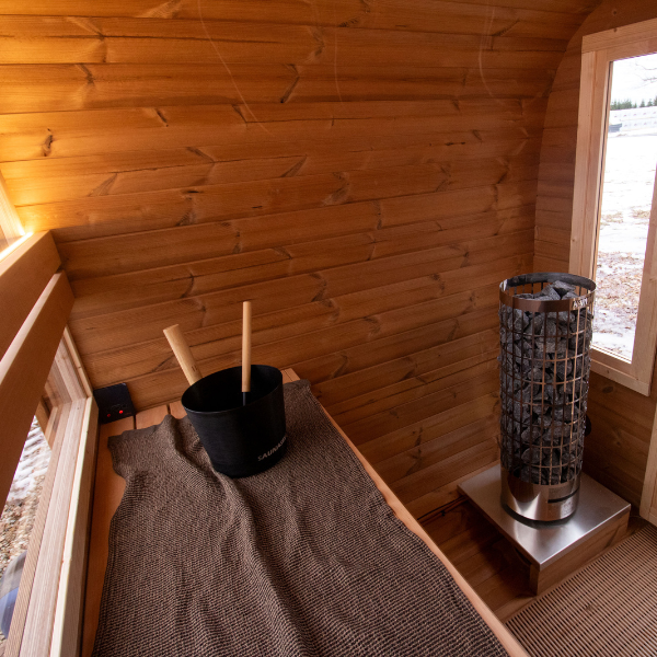 DICE SOLO (6) Leil®DICE utendørs badstue, premium kvalitet - NorskBadstue