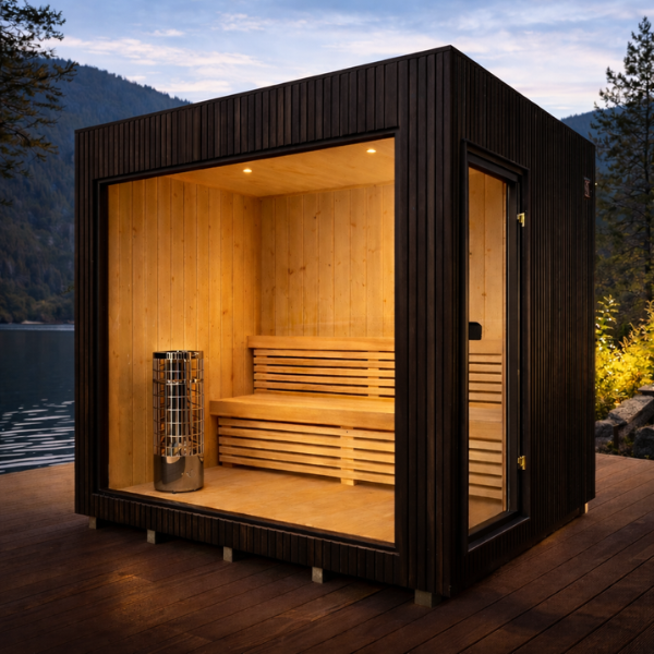 Nova kube til 4-6 personer, utendørs badstue